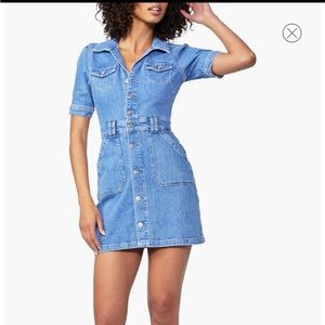 Paige Mayslie Denim Minidress.
